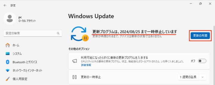 windows11 enable automatic update