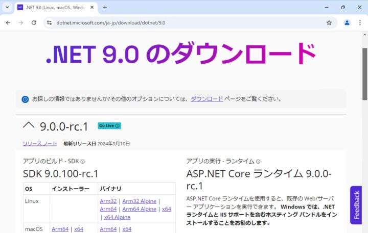 microsoft dot net 9